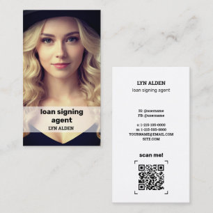 QR Photo Notary Insta Contactkaartje