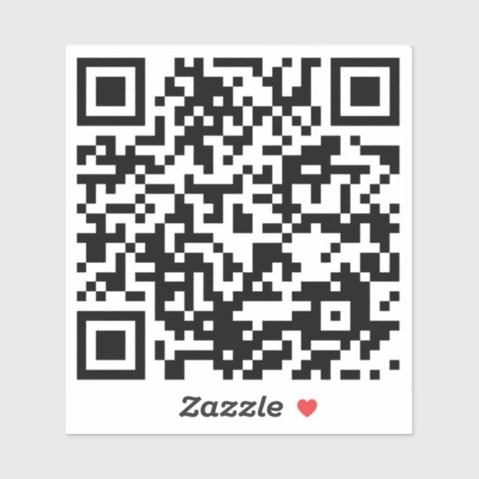 QR-sticker Sticker (Vel)