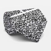 QR STROPDAS (Opgerold)