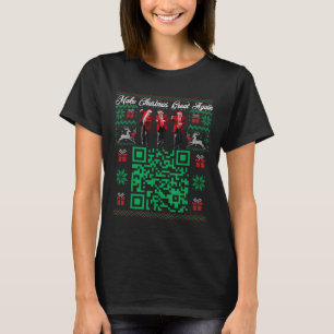 Qr Trump Dans Code Santa Trump Maak Kerstmis Gro T-shirt