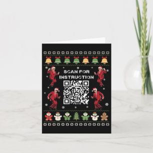 Qr Trump Danscode President Scan Voor Instructie Kaart