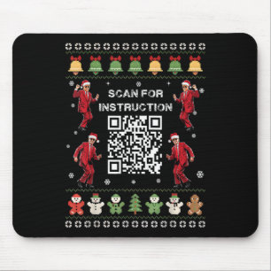 Qr Trump Danscode President Scan Voor Instructie Muismat