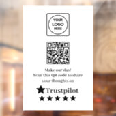QR Trustpilot | Panneau d'affichage de critiques d (Feuille 2)