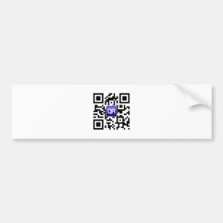 QReller.com de gecodeerde accessoires van de Douan Bumpersticker