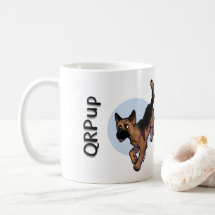 QRPup Cup - Duitse Herder Koffiemok