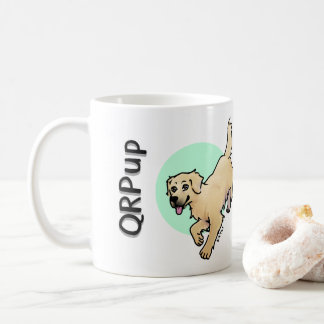 QRPup Cup - Goudkleurig Koffiemok