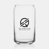 QSI Secundaire Logo - Pint Glass Blikvorm Glas (Voorkant)