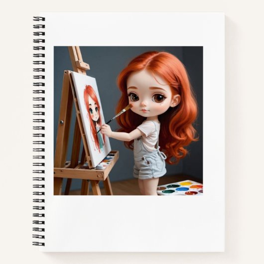 QT2 artist sketchbook Notitieboek (Voorkant)