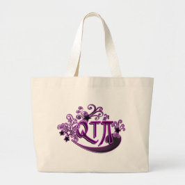 QTPi Phonetic Cutie Pie  Girl Grote Tote Bag