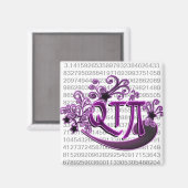 QTPi Phonetic Cutie Pie Girl Magneet (Voorkant / Achterkant)