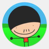 QTSEC Dave Sticker (Voorkant)