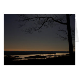 Quabbin Reservoir door Moonlight