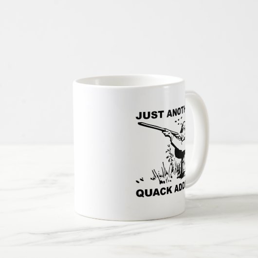 Quack Addict Funny Mug (Devant droit)