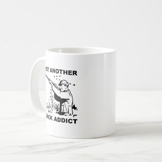 Quack Addict Funny Mug (Devant gauche)
