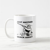 Quack Addict Funny Mug (Gauche)