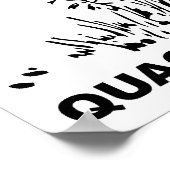 Quack Addict Funny Poster (Coin)