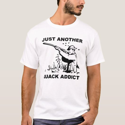 Quack Addict Funny Tshirt (Devant)