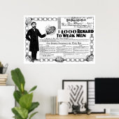 QUACK CURE ADVERTISEMENT 1905 POSTER (Thuiskantoor)