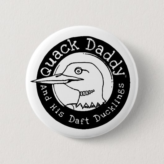 Quack Dad Loon Logo Button (Voorkant)