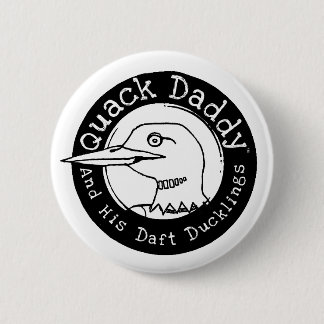 Quack Dad Loon Logo Button