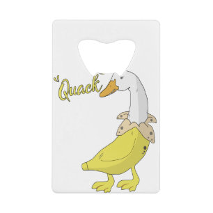 Quack Funny Banana Canard étrange Illustration cad