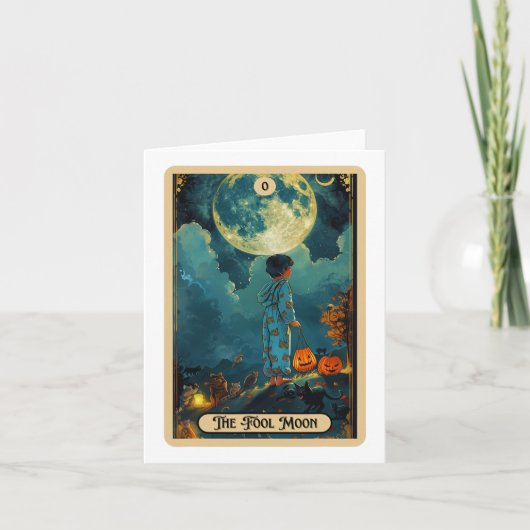 Quack ik bedoel Boo Duck Trick or treat Spooky Hal Kaart (Voorkant)