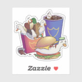 Quack-menu Sticker (Vel)