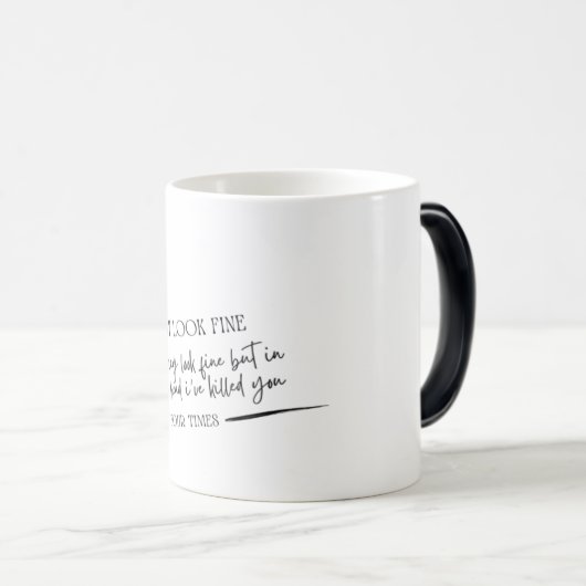 Quack-tastic Duck Coffee Mok - Sip in stijl (Voorkant rechts)