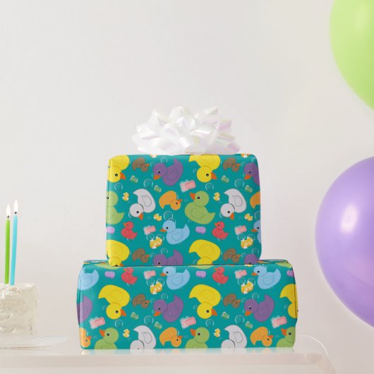 Quack-tastic Rubber Duck Wrapping Papier (Feestgeschenken)