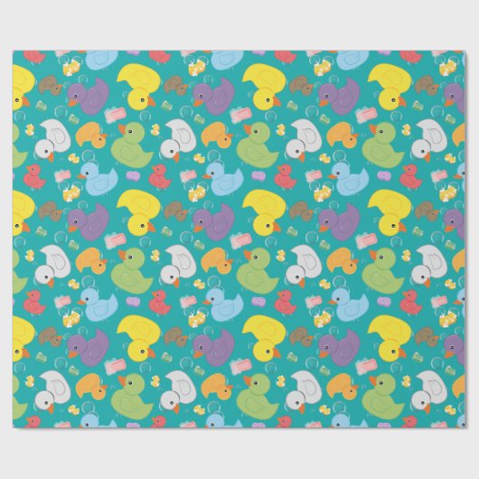 Quack-tastic Rubber Duck Wrapping Papier (Vlak)