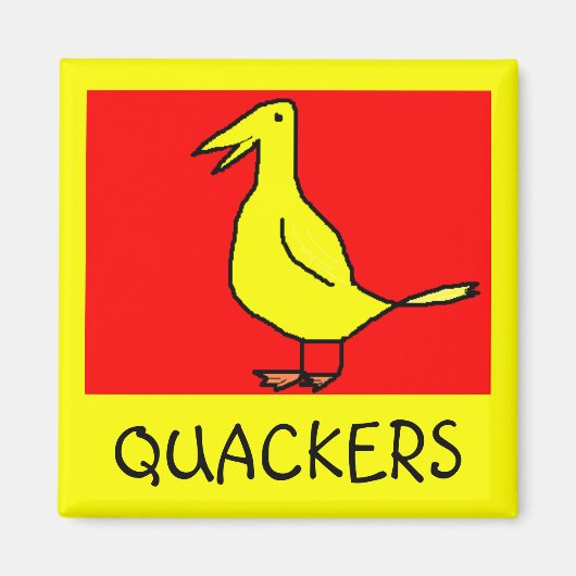 QUACKERS - aimant (Devant)