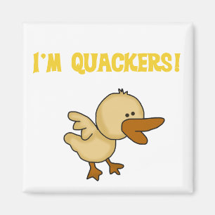 Quackers Eend Tshirts en geschenken Magneet