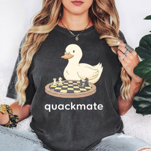 Quackmate Eendenschaken Grappige Woordspeling T-shirt