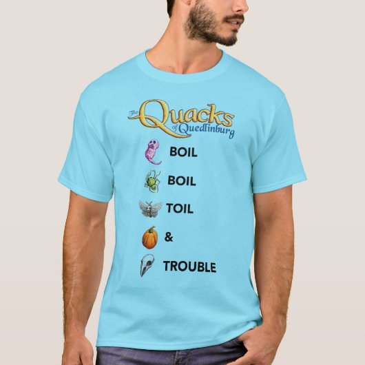 Quacks: Macbeth T-shirt (Voorkant)