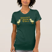 Quacky Nieuwjaar Gele eenden T-shirt (Voorkant)