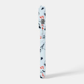 Quad Aces Poker Cards Pattern, iPhone Hoesje (Linkerkant)