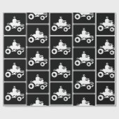 Quad ATV-symbool Cadeaupapier (Vlak)