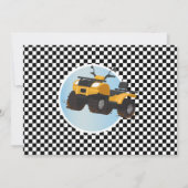 Quad Bike Anniversaire Invitation équitation Mud F (Dos)