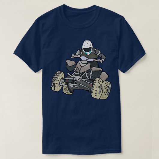 Quad Biking T-shirt (Design voorkant)