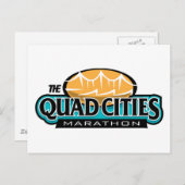 Quad Cities Marathon Briefkaart (Voorkant / Achterkant)