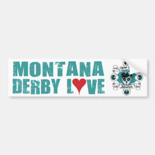 Quad City Misfits bumper sticker