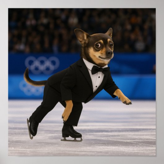 "Quad-opstelling" Poster (Voorkant)