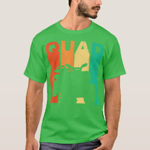 Quad Retro ATV  4x4 Offroad Biker 1266 T-shirt