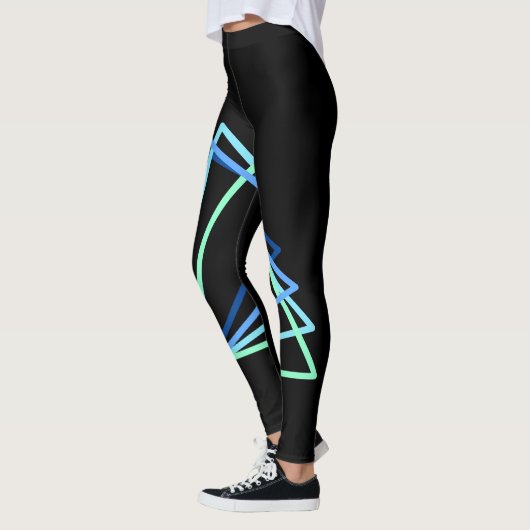 Quad triangle de Leggings d'Aqua (Gauche)