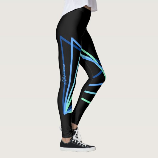Quad triangle de Leggings d'Aqua (Droite)