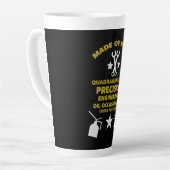 Quadragenarische verjaardag latte mok (Linkerhoek)