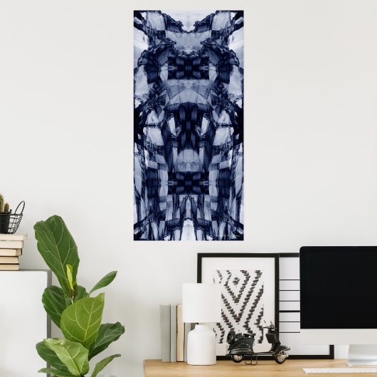 Quadratische code poster (Thuiskantoor)