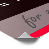 Quadratische Formule Wiskunde Poster (Hoek)