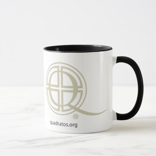 Quadratos Huit pratiques Mug - LH (Droite)