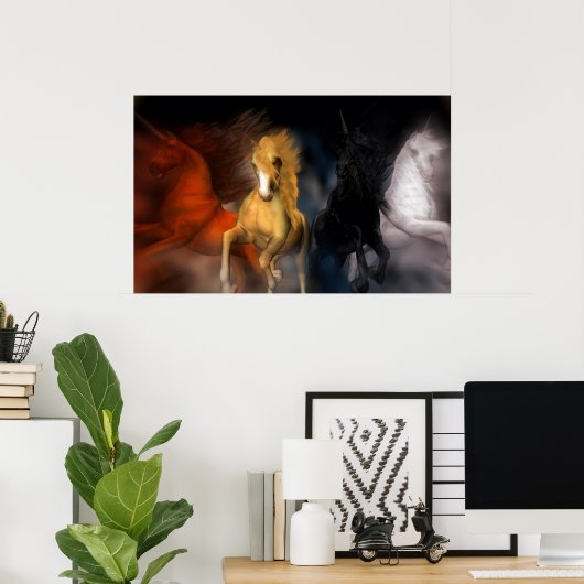 Quadriga Poster (Thuiskantoor)